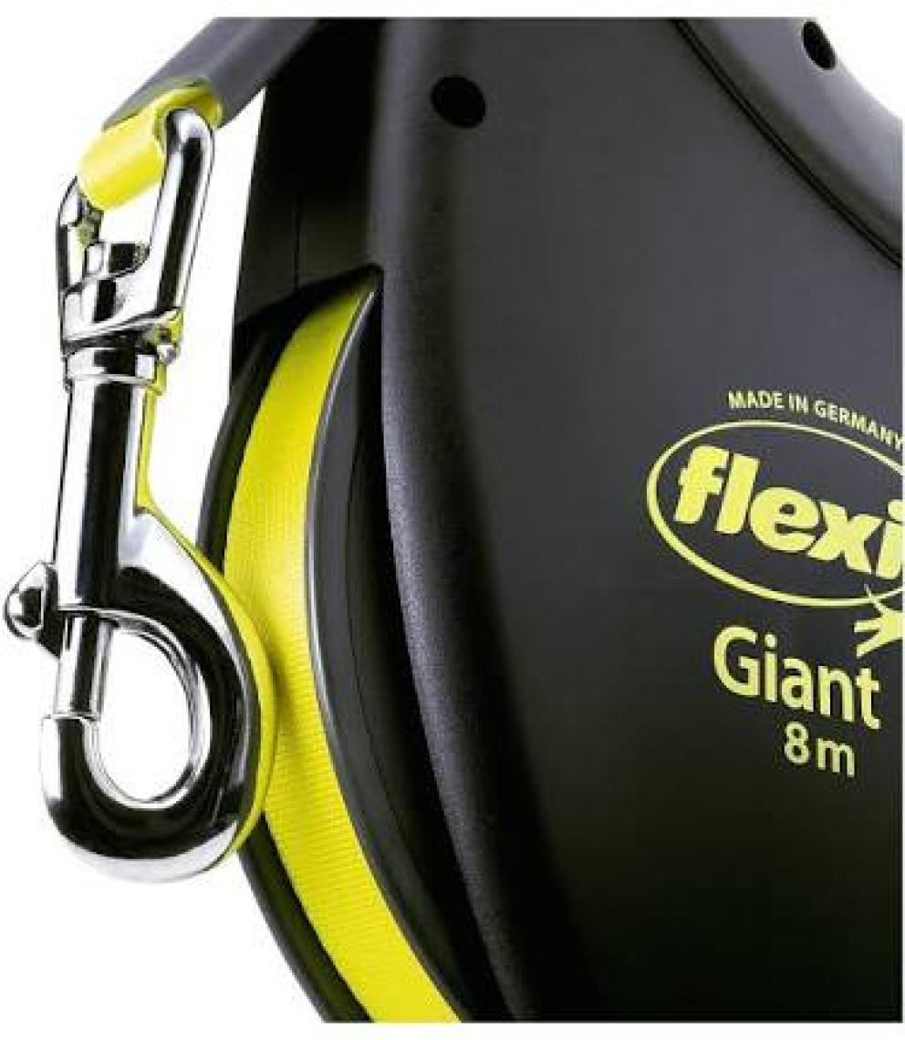 Flexi Neon Otomatik Şerit Tasma Giant Large 8 Mt 50 kg