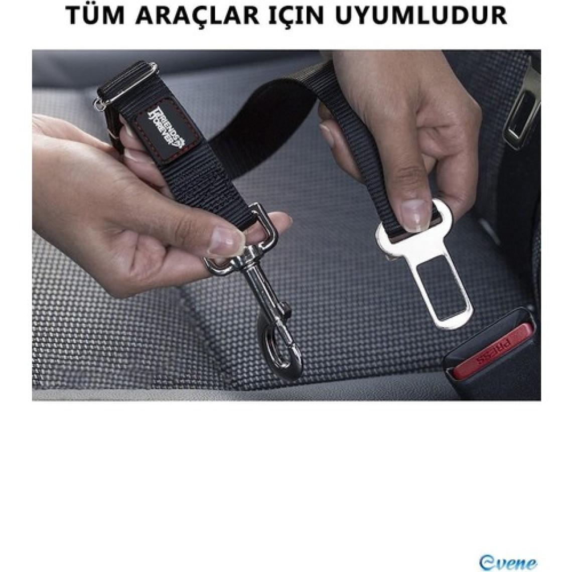 Evene Köpek Kedi Araç Emniyet Kemeri - Köpek Tasması