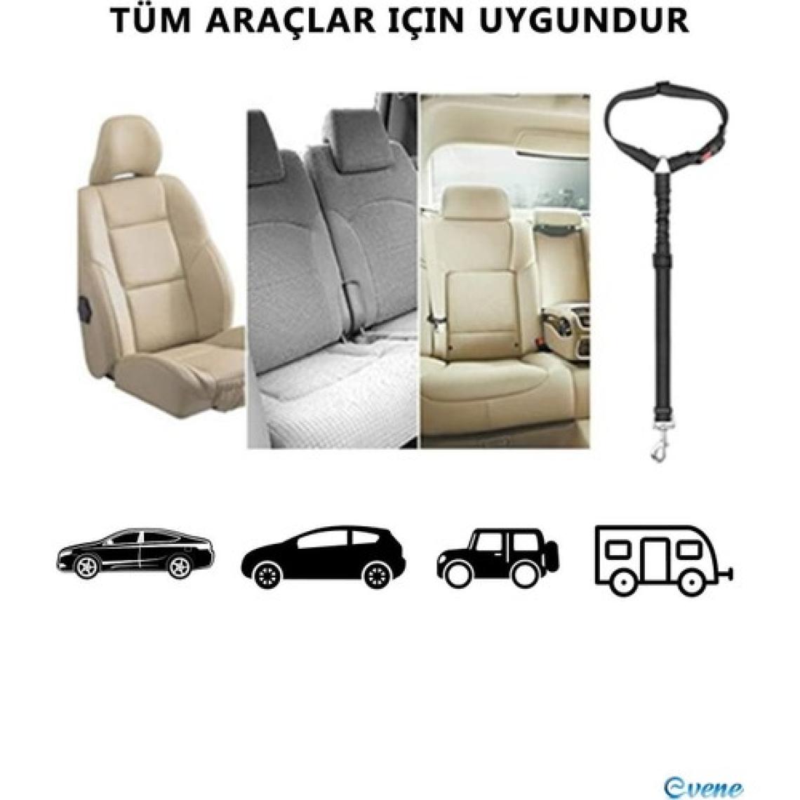 Evene Evcil Hayvan Araç Emniyet Kemeri Emniyet Tasması