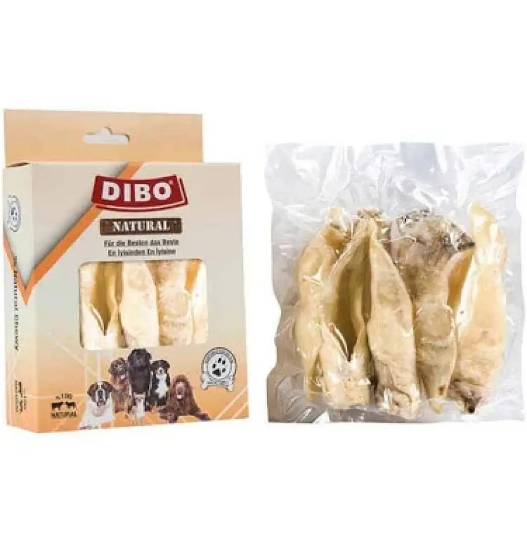 Dibo Kurutulmuş Dana Kulak Beyaz 100 gr