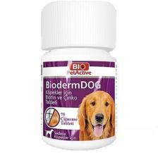 Bio Pet Active Biodermdog Köpek Için Çinko Çiğneme Tableti 75 Adet
