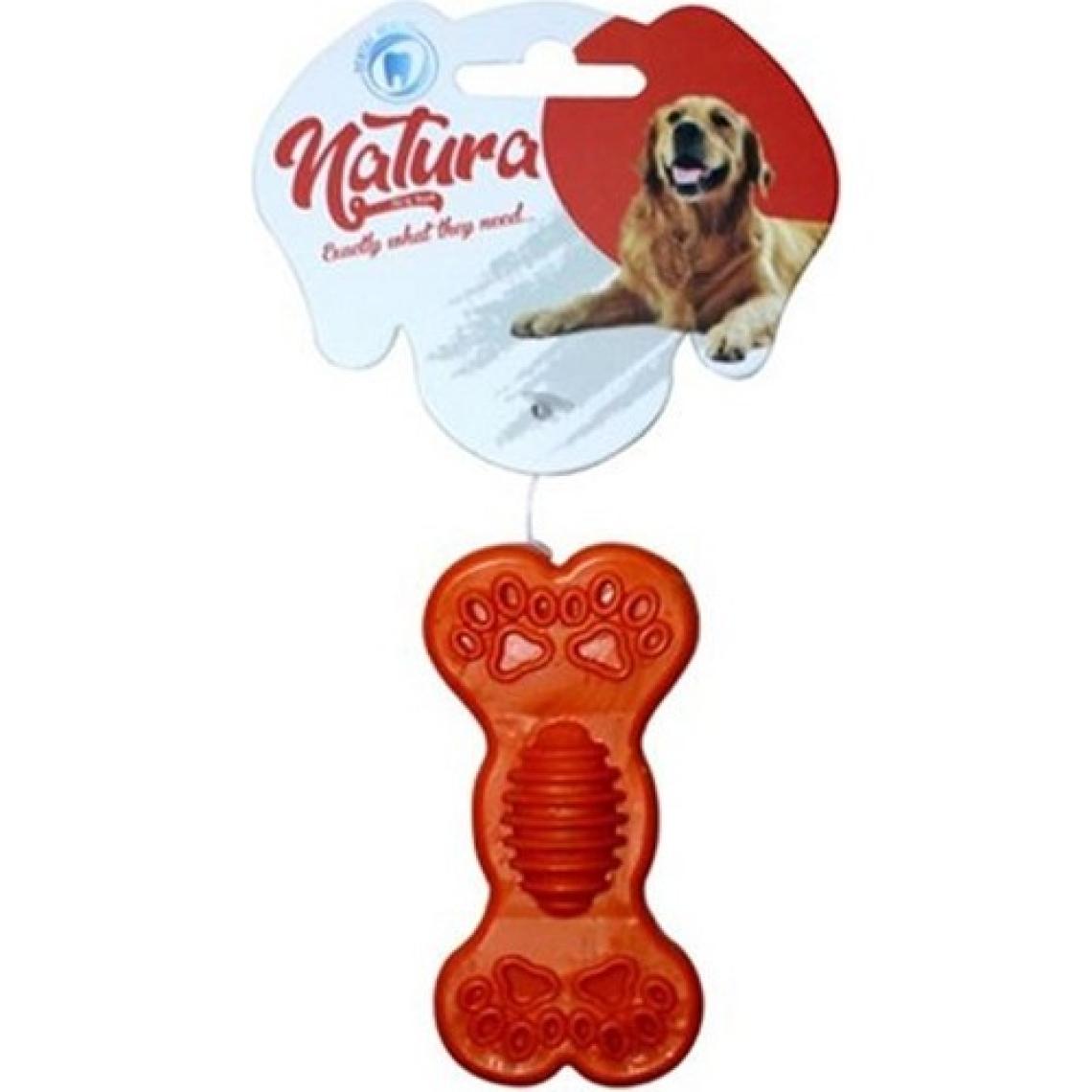 Natura Plastik Yavru Köpek Diş Kaşıma Kemik Oyuncak 9,5 cm