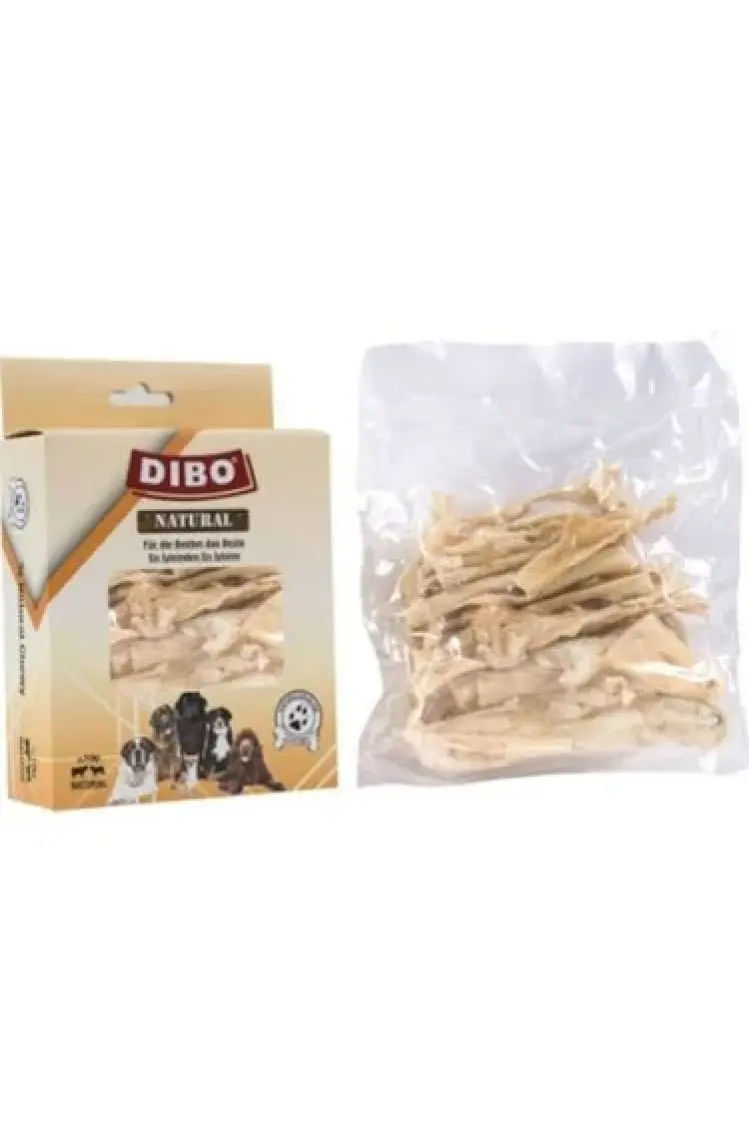 Dibo Kurutulmuş Kuzu Kelle Derisi Beyaz 100 gr