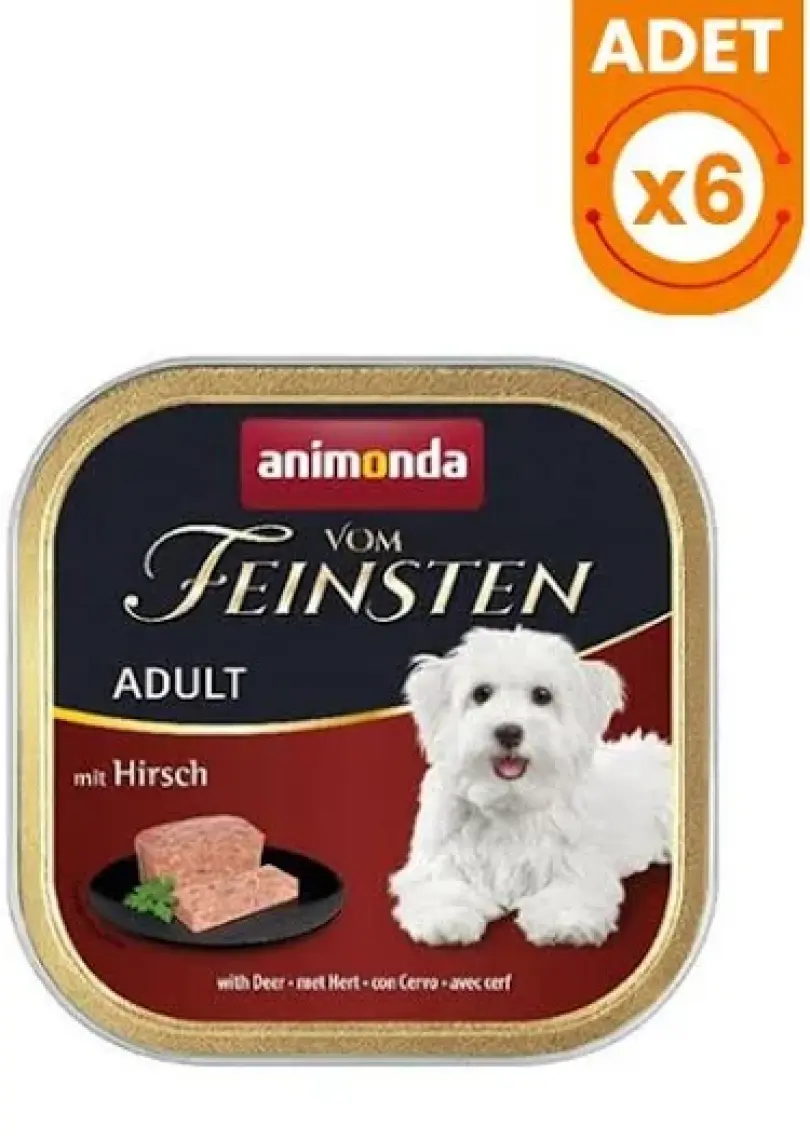 Animonda Vom Feinsten Geyik Etli Köpek Konservesi 150 Gr