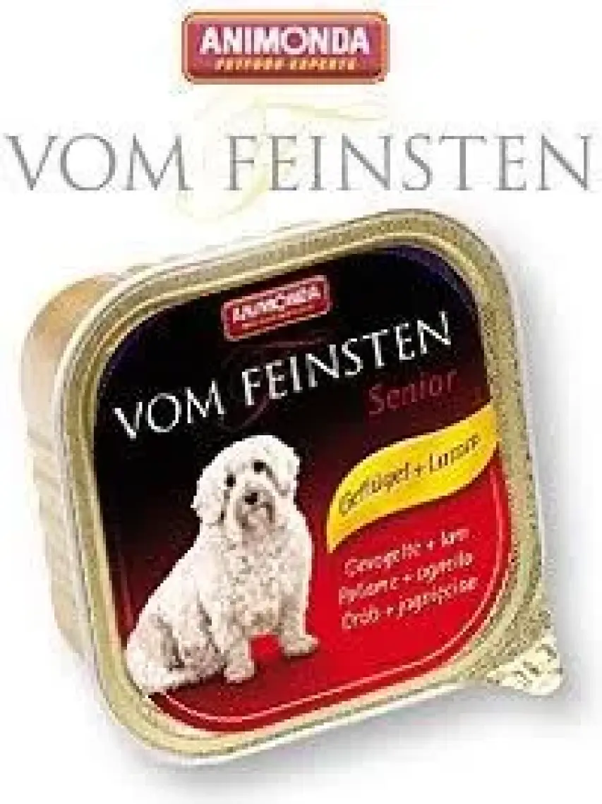 Animonda Kümes Hayvanlı Kuzulu Yaşlı Köpek Konservesi 150 Gr
