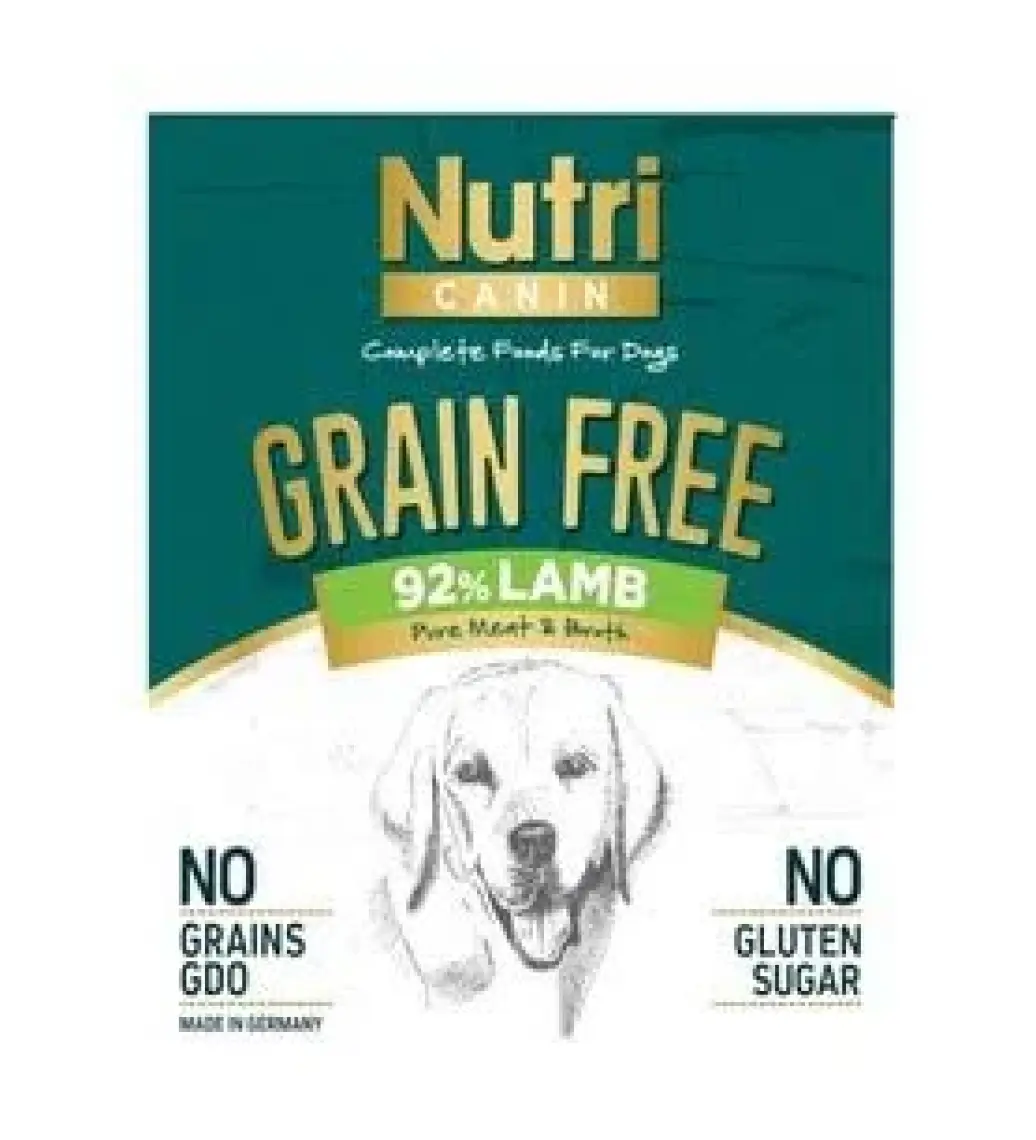 Nutri Canin Tahılsız Senior Kuzu Etli Köpek Konservesi 400 gr