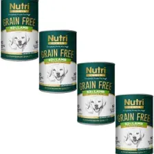 Nutri Canin Tahılsız Senior Kuzu Etli Köpek Konservesi 400 gr