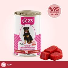 @23 Yetişkin Köpek Konservesi Kuzu Eti Aromalı 415 G