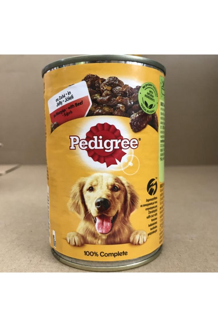 Pedigree 400 gr 12'li Yetişkin Köpek Konservesi