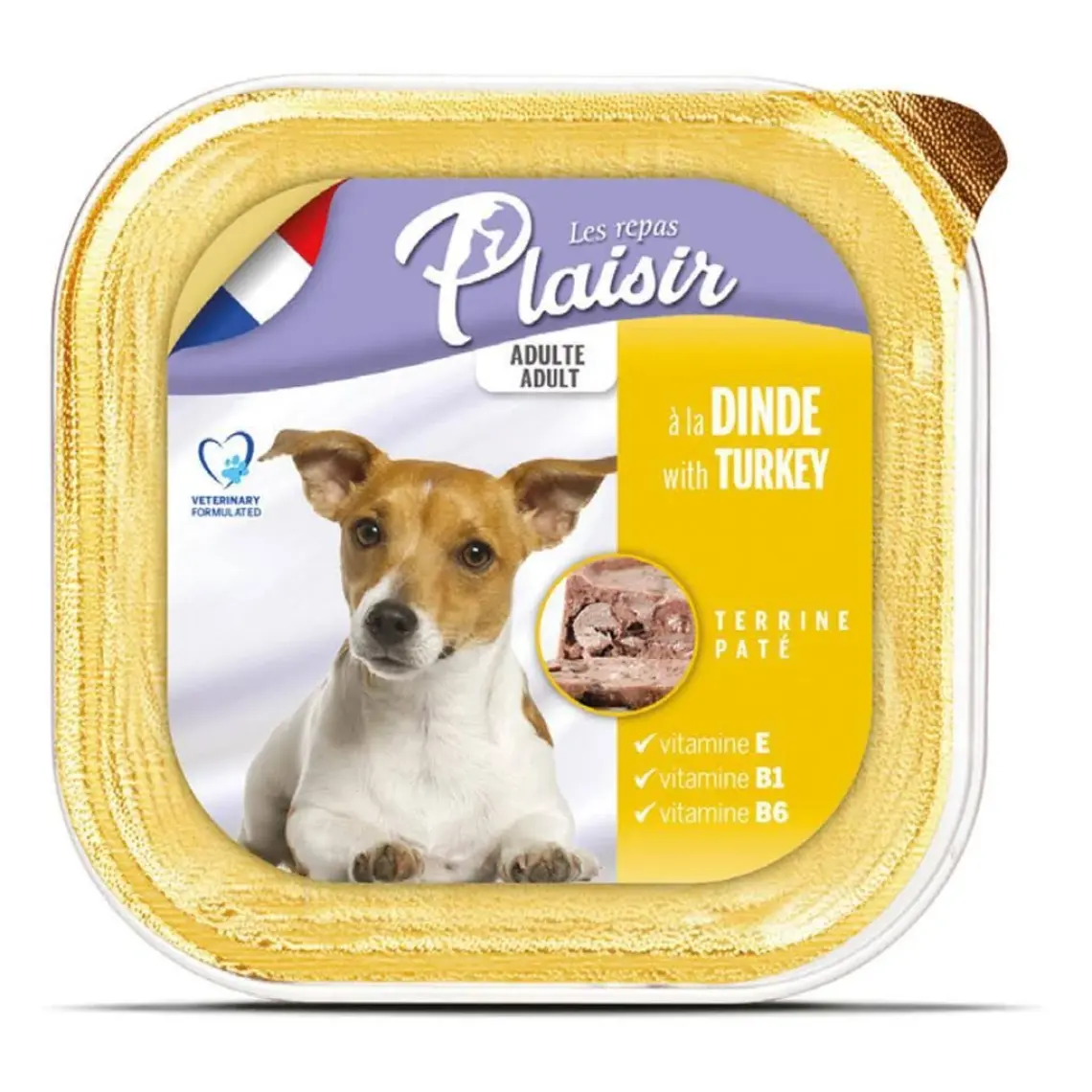 Plaisir Hindili Pate Köpek Konservesi 150 gr