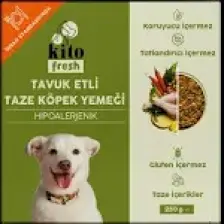 Kito Fresh Tavuk Etli Taze Köpek Yemeği