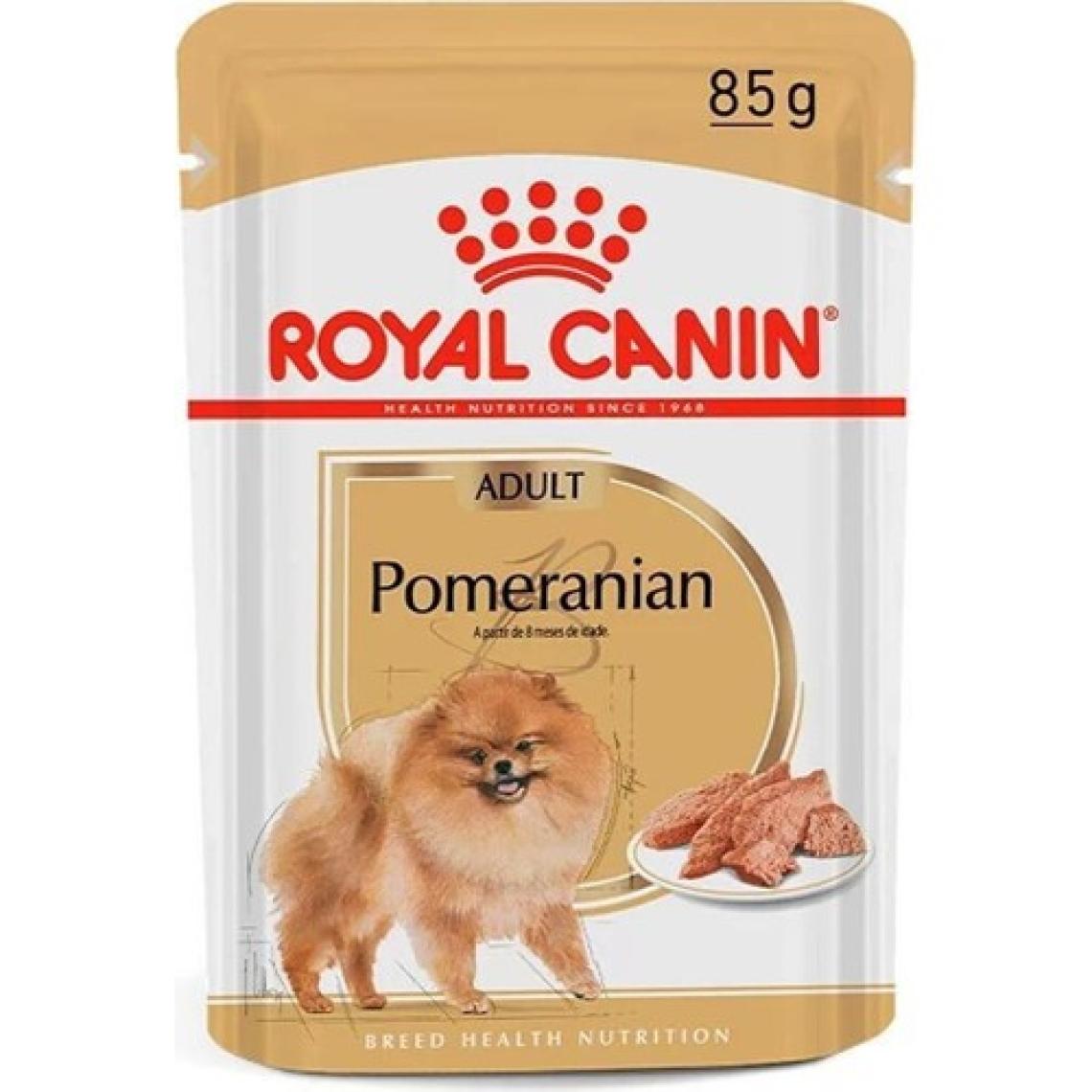 Royal Canın Pomeranian Yaş Köpek Maması 12 Adet x 85 gr Pomeranian Adult Pouch