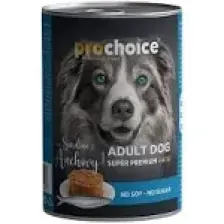 Pro Choice Sardalya Ve Hamsi Etli Şekersiz Ezme Yetişkin Köpek Konservesi 400gr