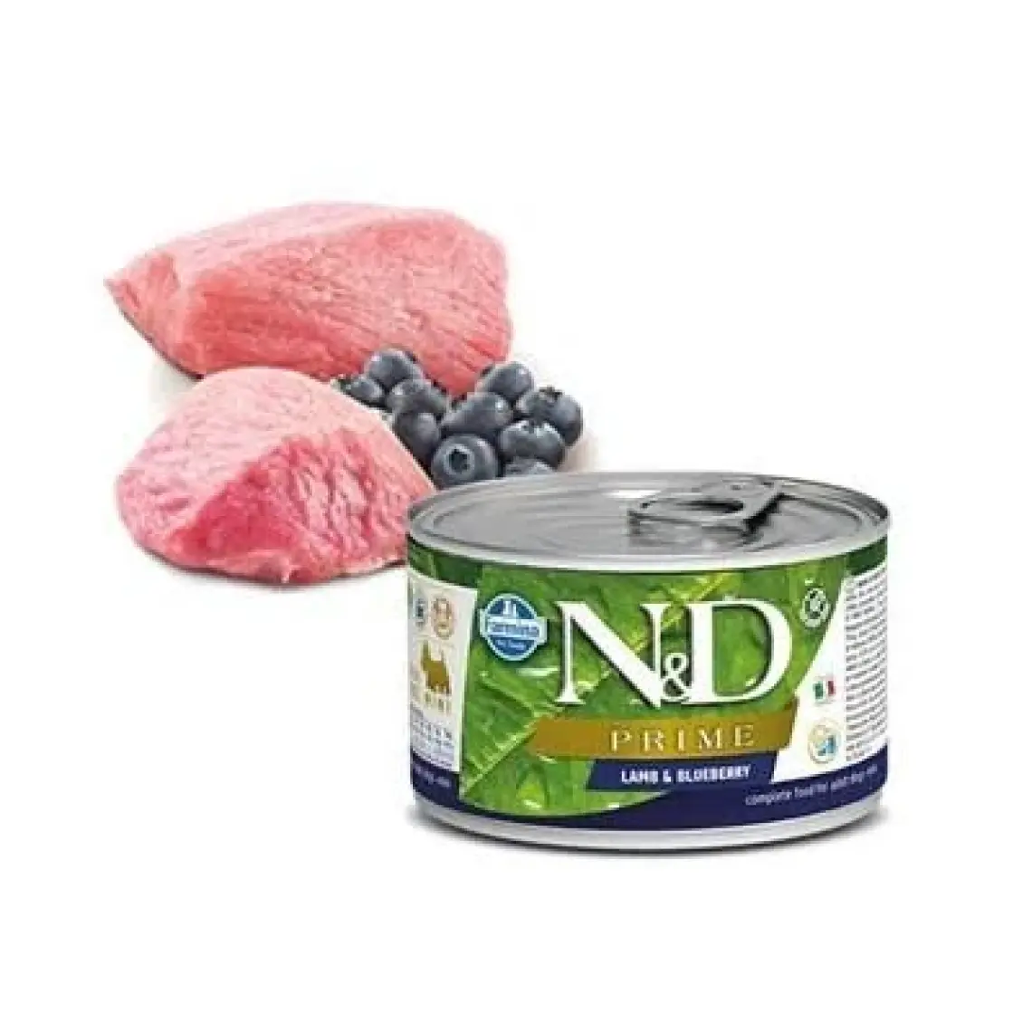 N&D Prime Kuzu Etli ve Yaban Mersinli Konserve Köpek Maması 140 Gr