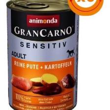 Animonda Gran Carno Sensitive Hindili Ve Patatesli Yetişkin Köpek Konservesi 400 Gr