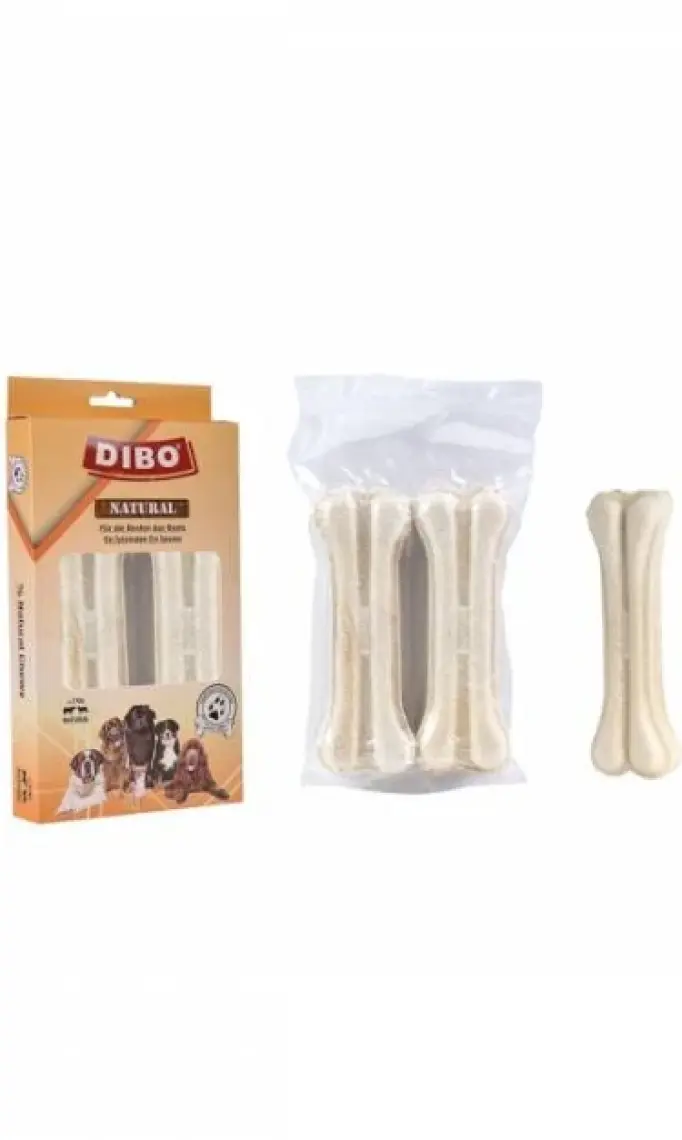 Dibo Beyaz Pres Kemik 80Gr 13Cm 2'Li