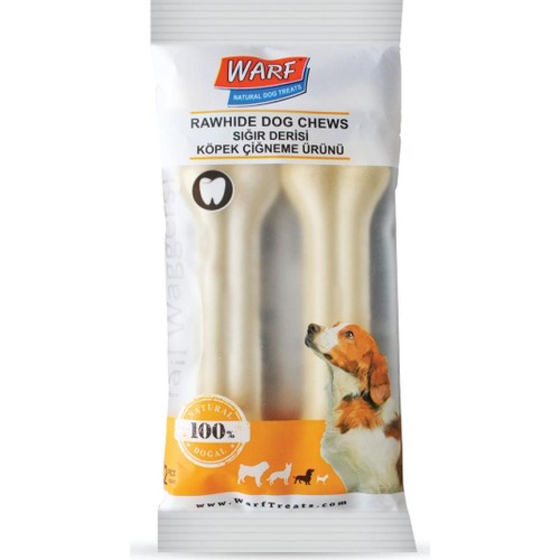 Warf Beyaz Sığır Derisi Kemik S - 12.5 cm