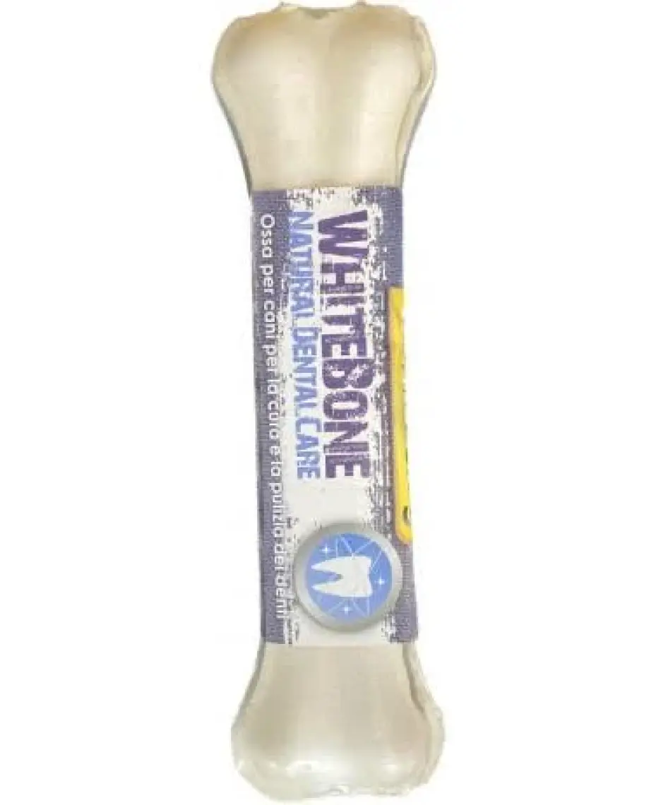 GimDog Mordimi Press Köpek Ödül Kemiği 16.5 Cm Beyaz