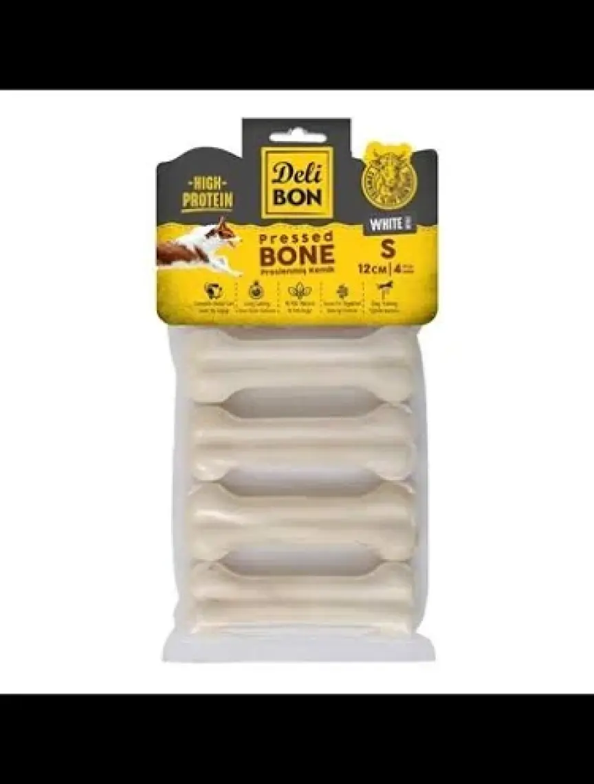 Delibon Pres Kemik 12 cm S Boy 4'ü Paket Beyaz