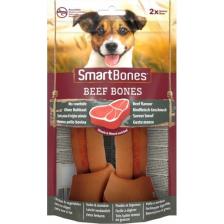 SmartBones Orta Irk Köpekler için Biftekli Ödül Kemiği (2li) 158gr