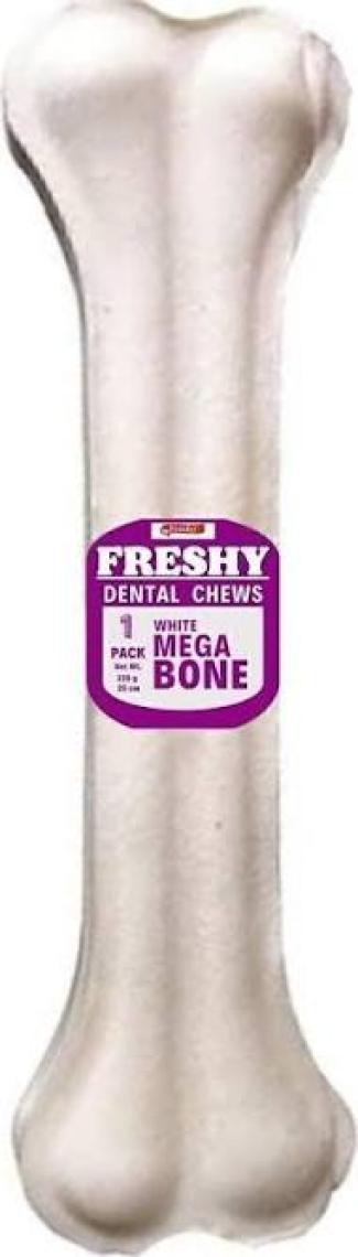 Freshy Sütlü Deri Köpek Kemiği 25 cm - 220 gr