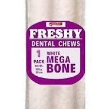 Freshy Sütlü Deri Köpek Kemiği 25 cm - 220 gr
