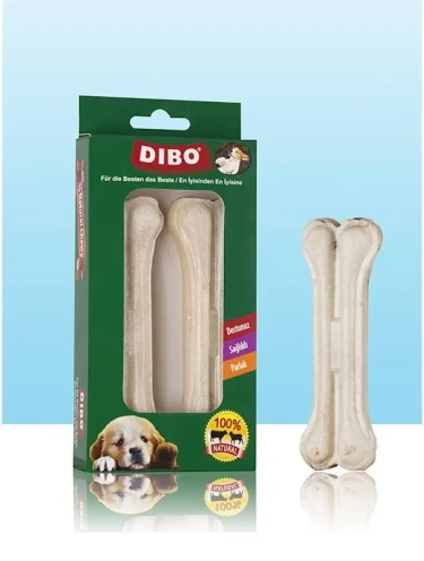 Dibo Beyaz Pres Kemik 50Gr 12Cm 2'Li