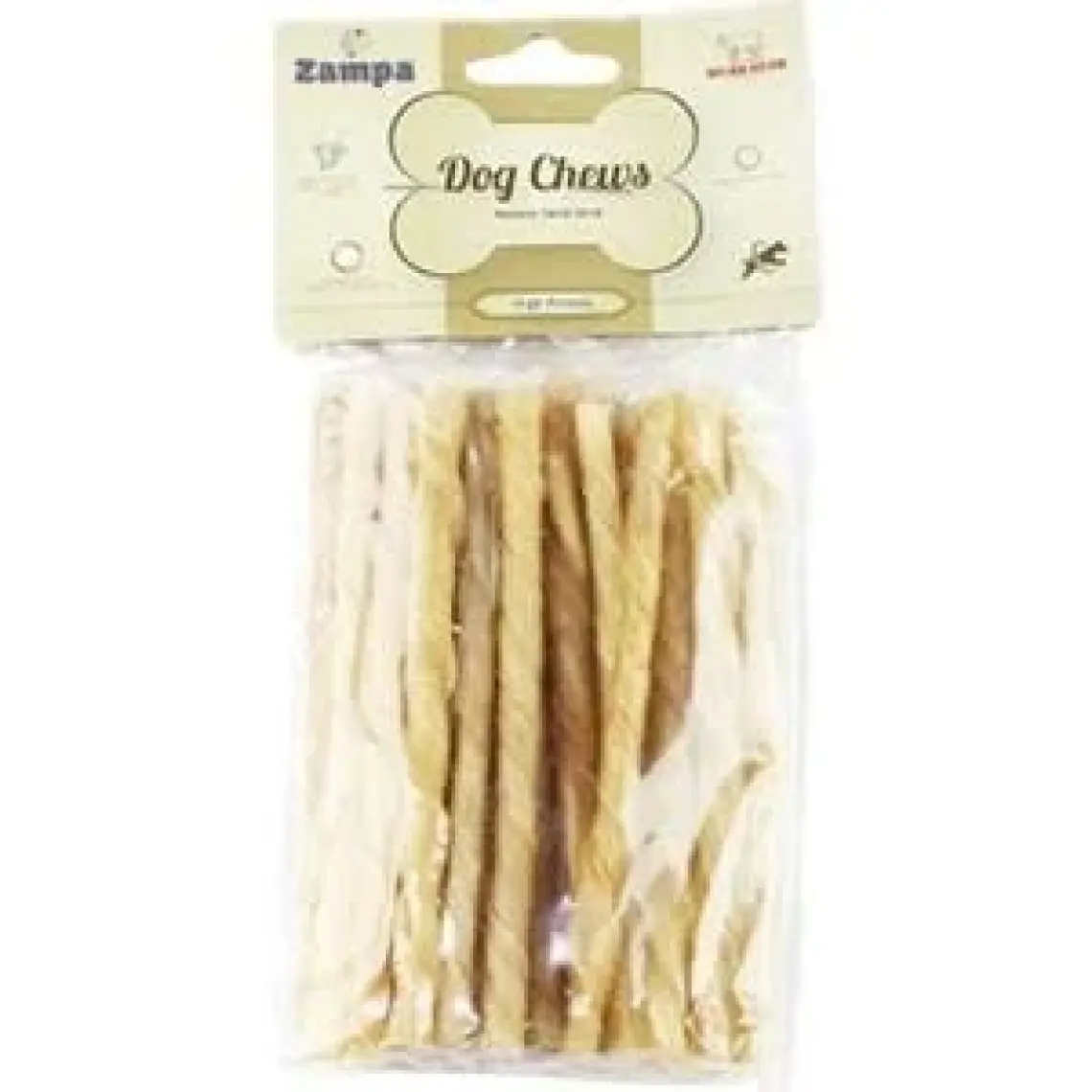 Zampa Natürel Burgu Çubuk (Sticks) Kemik Köpek Ödülü 25 Li 5g
