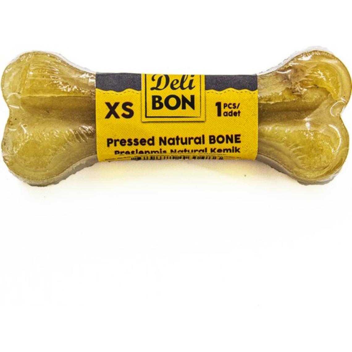 Delibon Pres Kemik 7 cm XS Boy 1'li Vakum Naturel