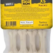 Delibon Pres Kemik 7 cm XS Boy 4'lü Paket Beyaz