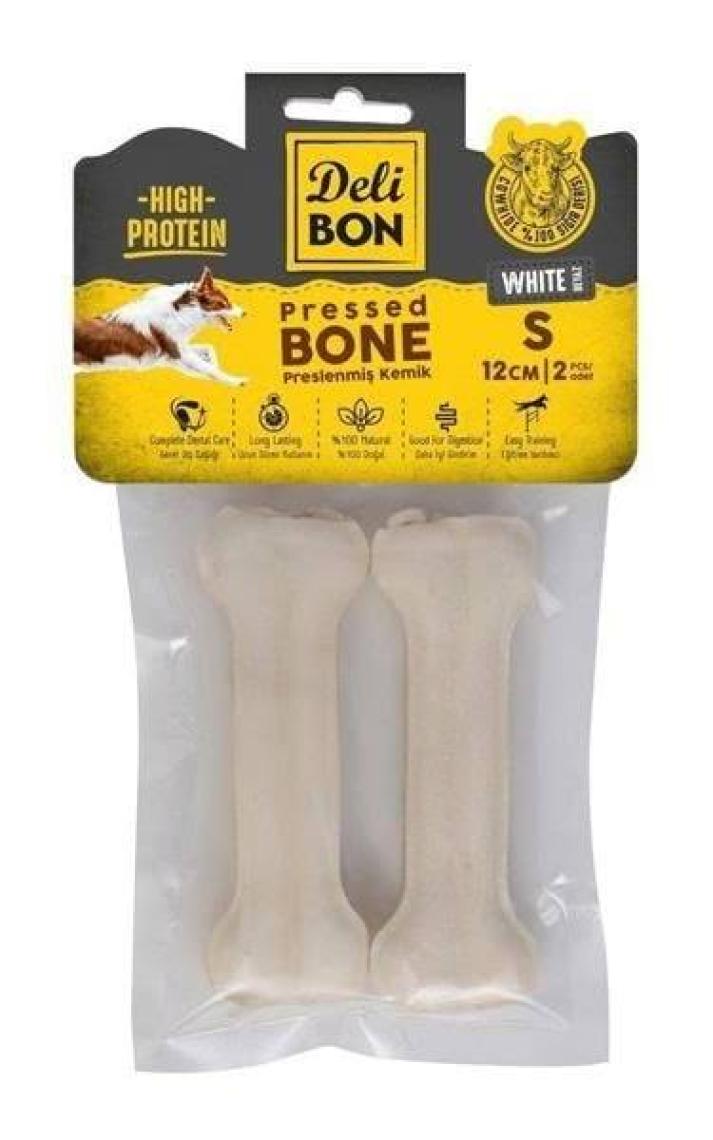 Delibon Pres Kemik 12 cm S Boy 25'li Torba Naturel