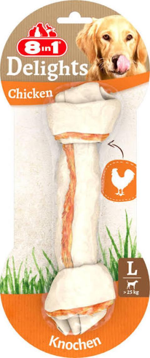 8in1 Delights Bones Köpekler İçin Ağız Bakım Kemiği Large