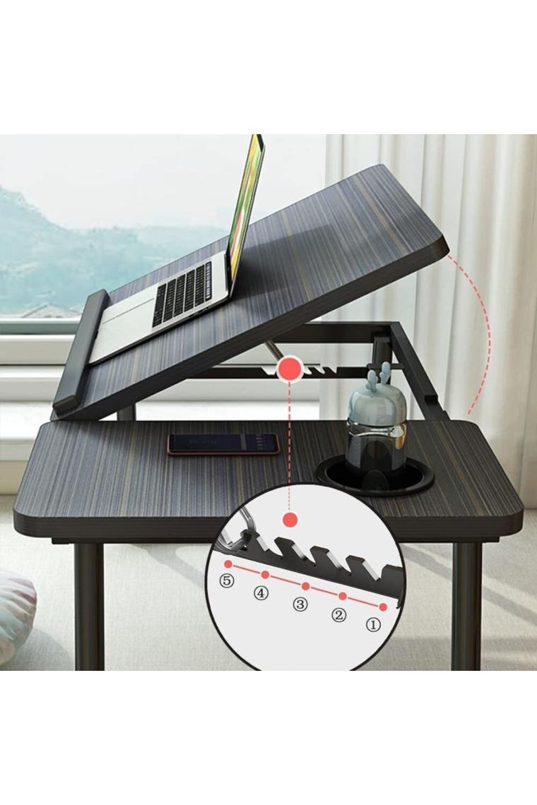 Miletus Laptop Standı Yükseltilebilir Ders Çalışma Masası Çocuk Çalışma Sehpası Yatak Sehpası Ders Masası Ys