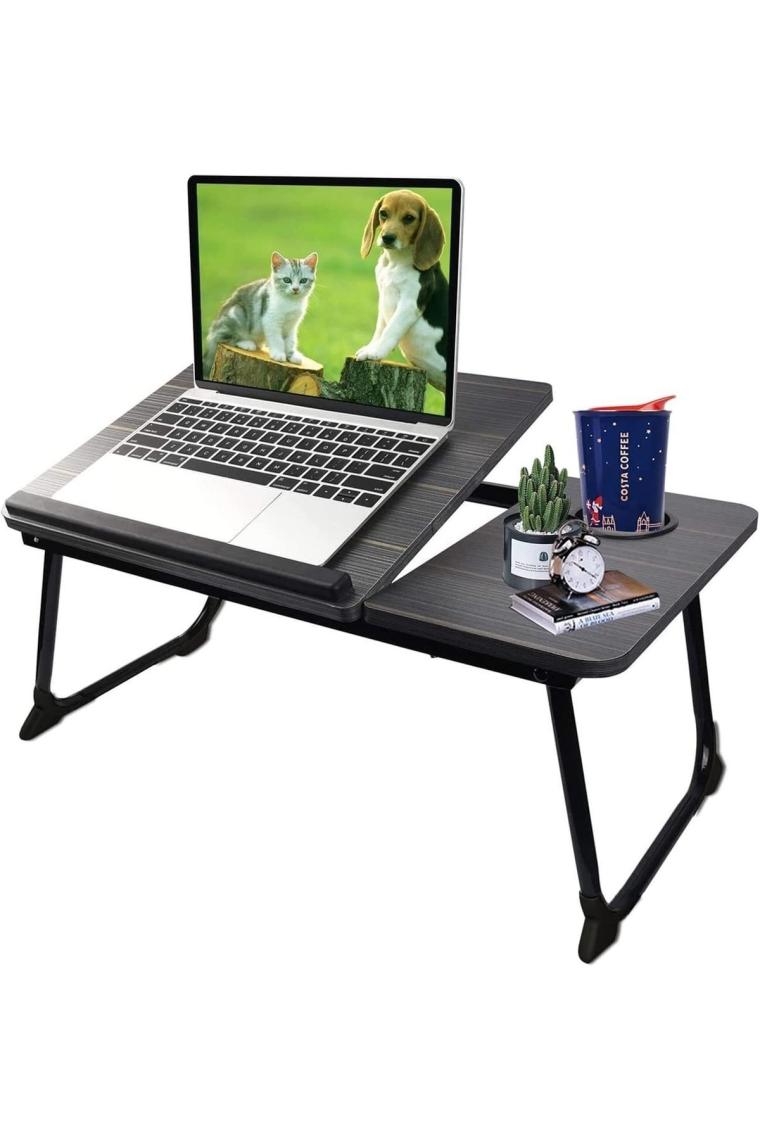 Miletus Laptop Standı Yükseltilebilir Ders Çalışma Masası Çocuk Çalışma Sehpası Yatak Sehpası Ders Masası Ys