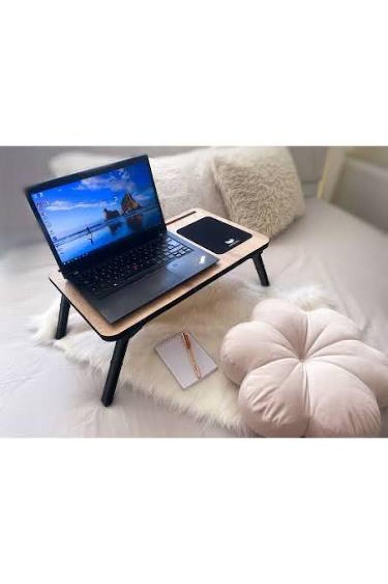 Axolotl Foldaway Telefon ve Tablet Bölmeli Katlanır Ayaklı Laptop Sehpası Notebook Bilgisayar Çalışma Masası,foldaway01