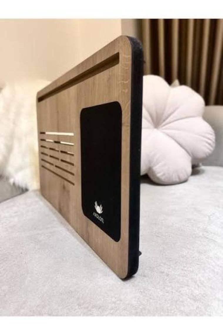 Axolotl Foldaway Telefon ve Tablet Bölmeli Katlanır Ayaklı Laptop Sehpası Notebook Bilgisayar Çalışma Masası,foldaway01