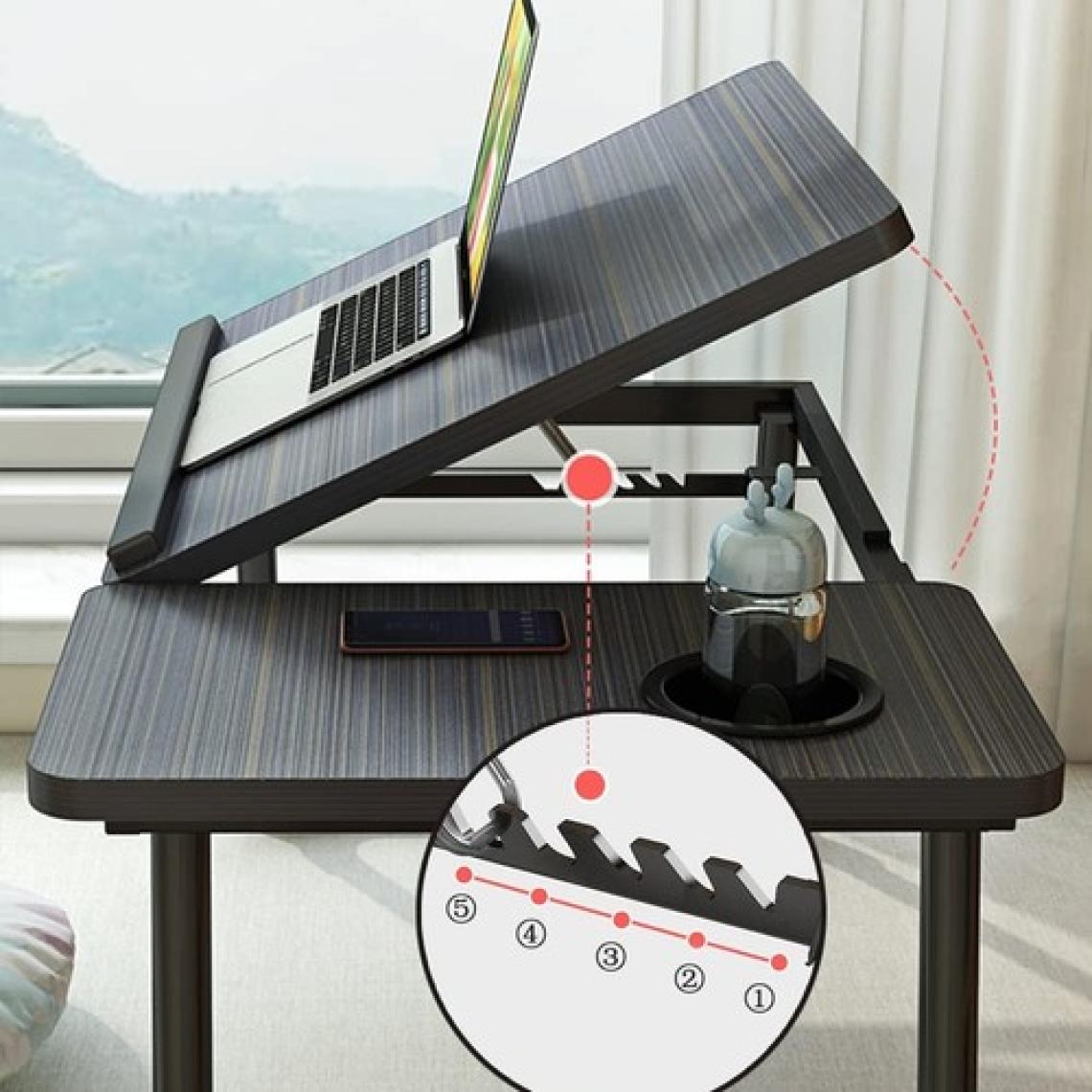 Miletus Laptop Standı Yükseltilebilir Ders Çalışma Masası Çocuk Çalışma Sehpası Yatak Sehpası Ders Masası