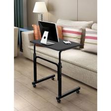 servetavcı Yükseklik Ayarlı Laptop Sehpası ve Çalışma Masası - Antrasit (Tekerli) 70X40