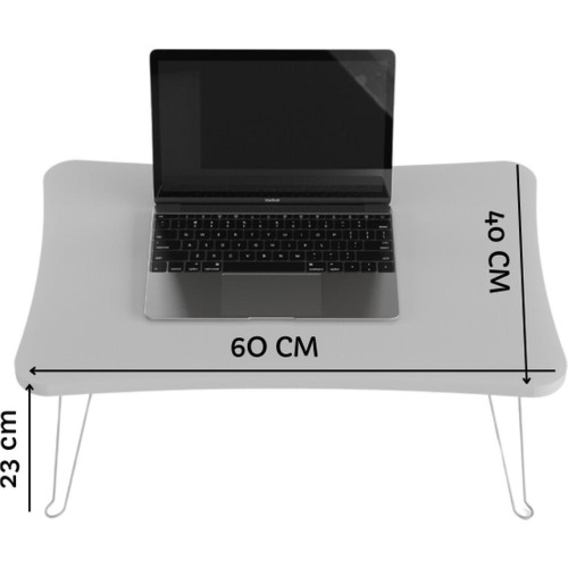 Taşınabilir Katlanır Yatak Koltuk Üstü Hasta Servis Laptop Bilgisayar Çalışma Sehpası - Sonomo
