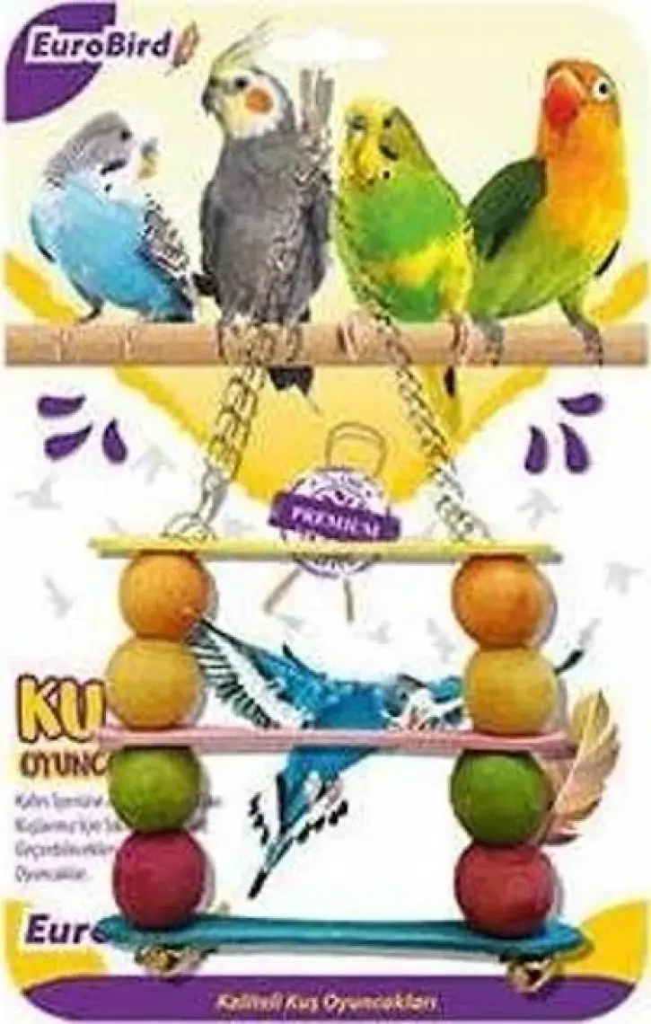 Eurobird Kuş Oyuncağı Üçlü Salıncak (Ky31)