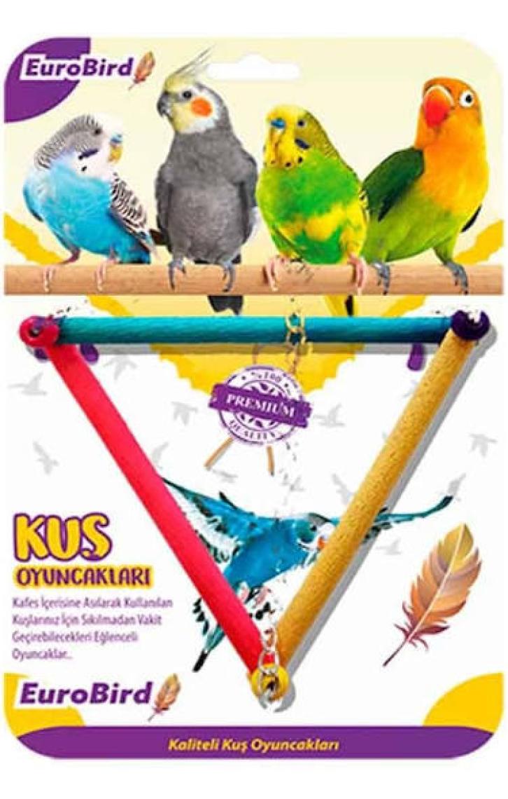 Euro Bird Kuş Oyuncağı Üçgen Salıncak KY09