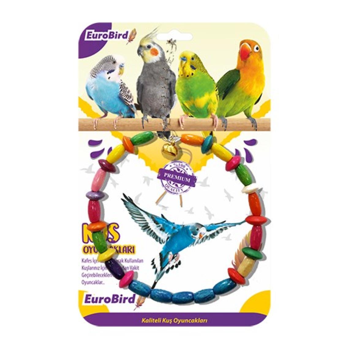 Eurobird Kuş Oyuncağı Renkli Daire Salıncak (ky13)
