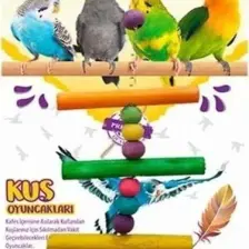 Euro Bird Kuş Oyuncağı Üçlü Tahta Merdiven KY86
