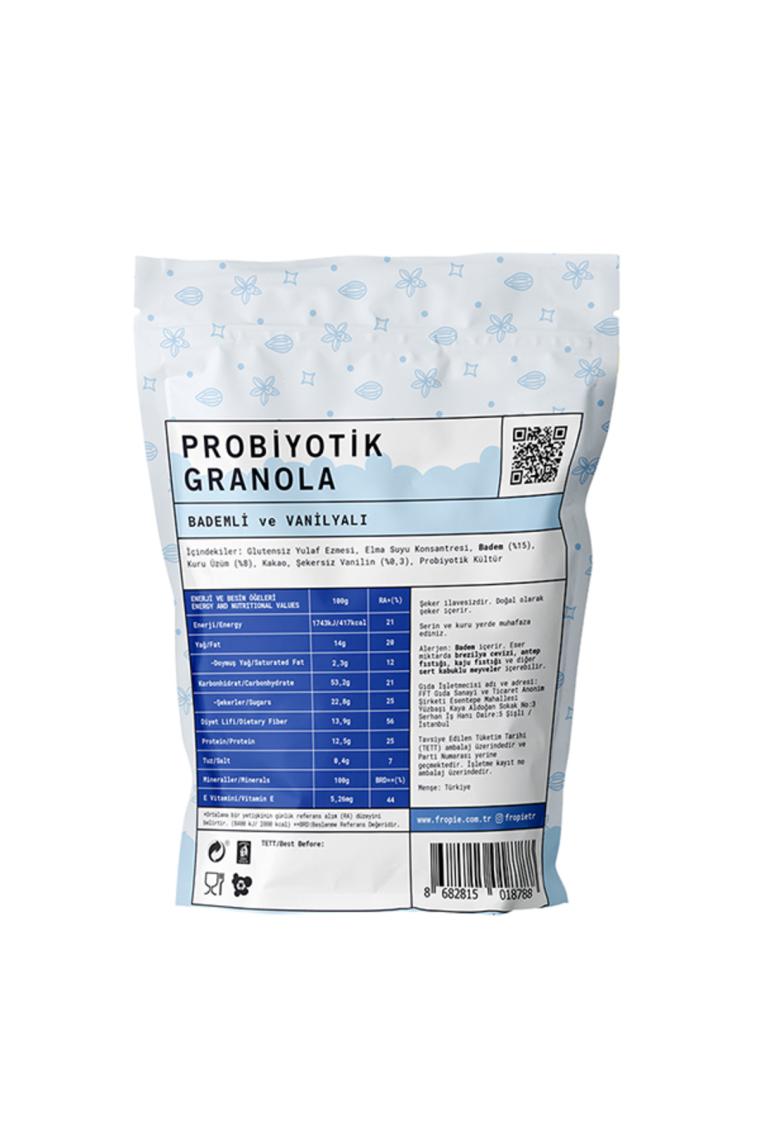 Badem Vanilya Probiyotik Granola 200 gr