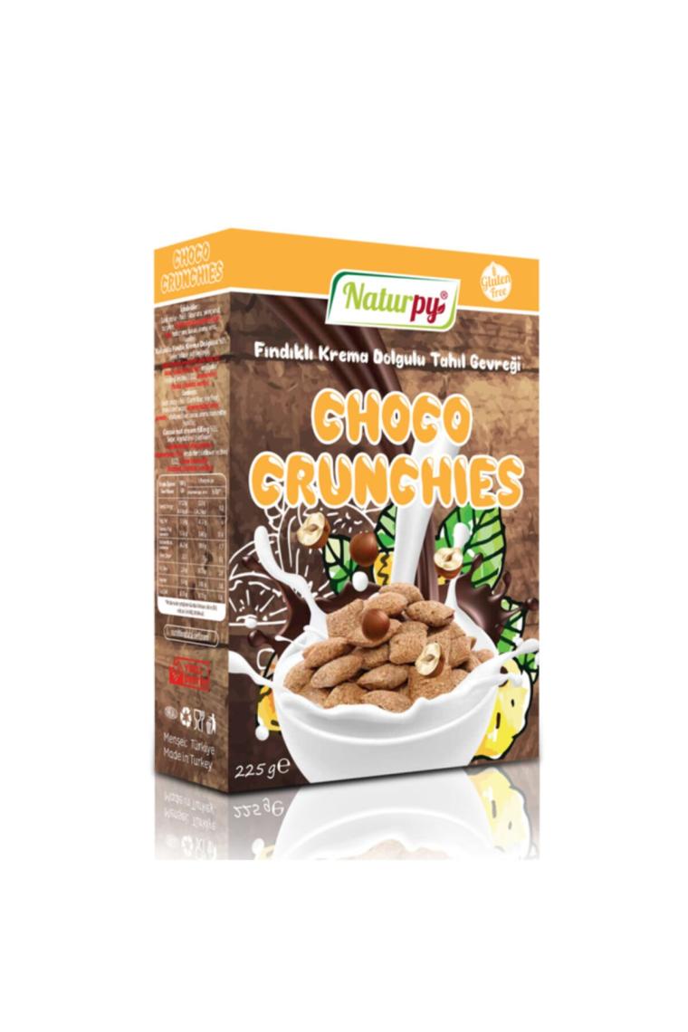 Glutensiz Fındıklı Krema Dolgulu Tahıl Gevreği 225 gr