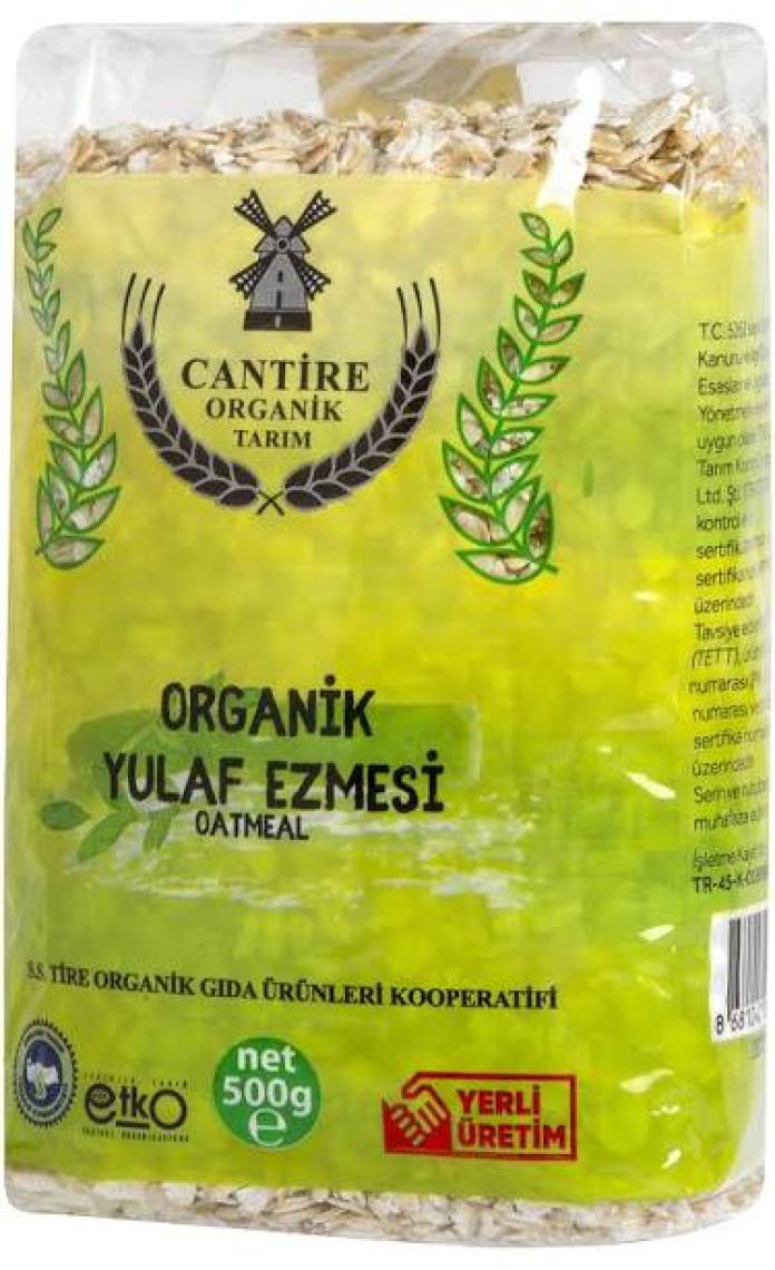 Kappadokia Organik Yulaf Ezmesi 500 gr