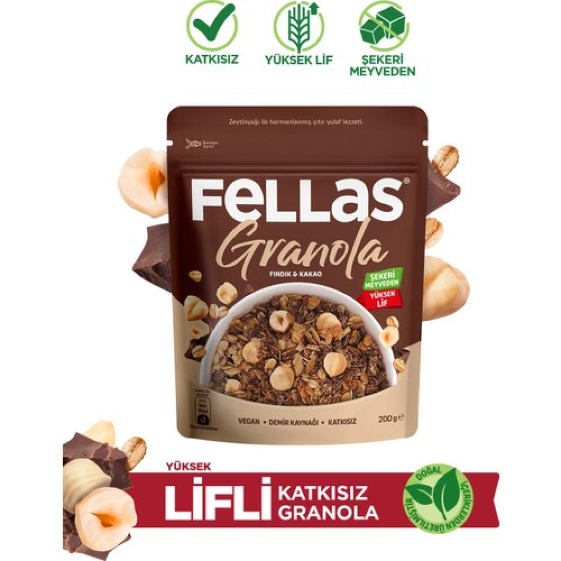 Fellas Granola - Fındık & Kakao (200g)