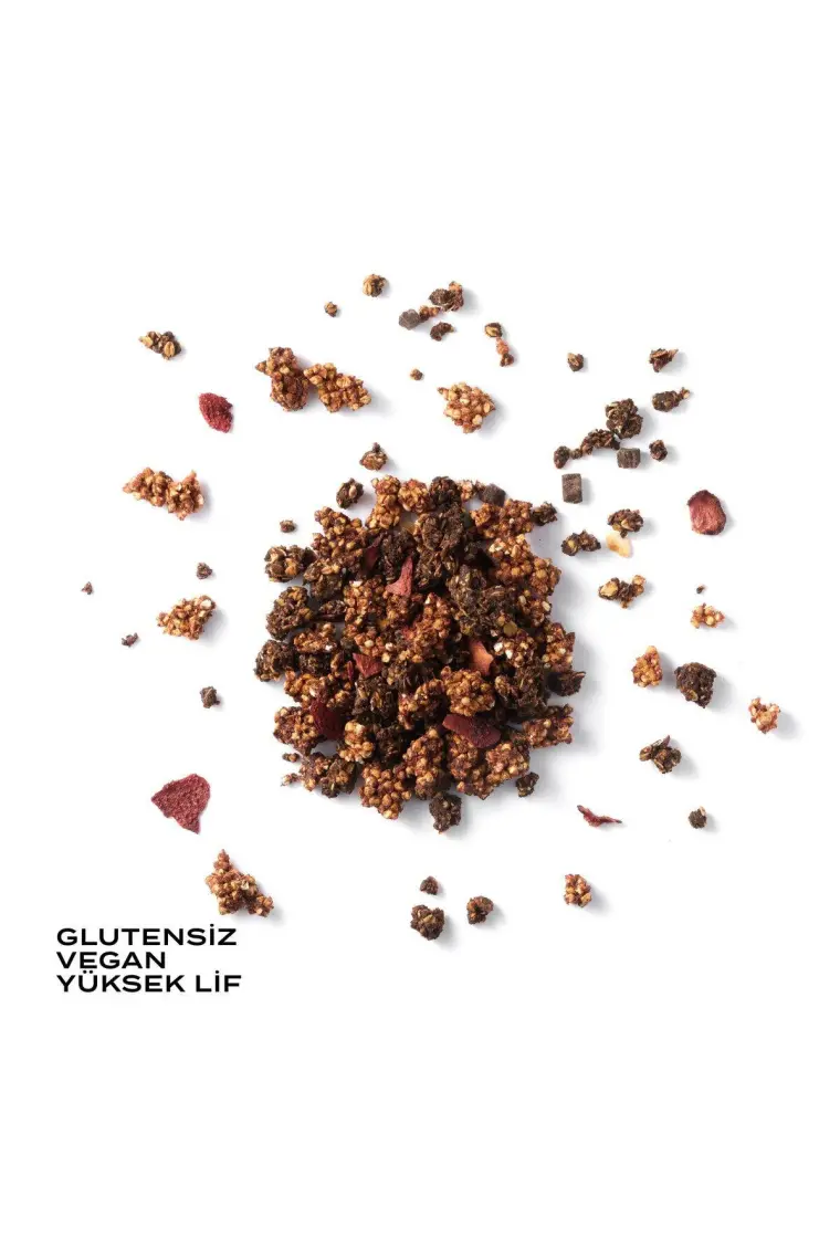 The Good Wild Glütensiz, İlave Şekersiz Granola Çilekli Çikolatalı 5'li Süper Paket