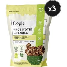Fropie Probiyotik Granola  Brezilya Cevizi & Kahve 200 gr x 3 Adet