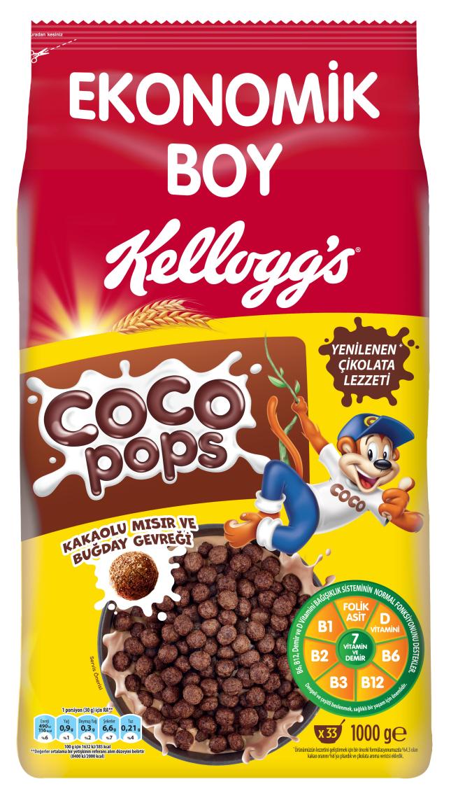 Kellogg's Coco Pops Tahıl Topları 1 kg